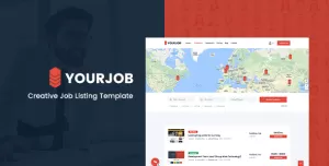 YourJob  Job Listing, Job Portal Directory Responsive Site Template