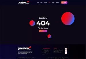 Youseo - SEO & Digital Creative Agency Elementor Template Kit