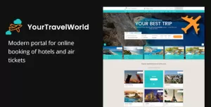YTW — Online Travel Booking HTML Template