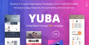 Yuba - A Real Multi-Concept PSD Template