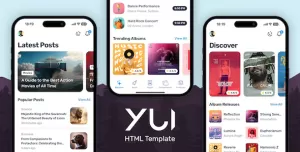 Yui - Mobile Template