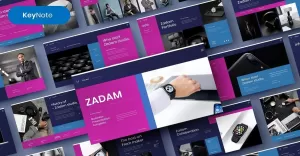 Zadam – Business Keynote Template