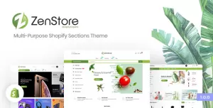 ZenStore  Multi-Purpose Shopify Sections Theme