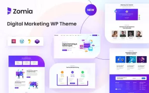 Zomia - Digital Marketing WordPress Theme - TemplateMonster
