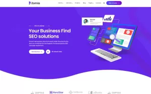 Zomia SEO Marketing HTML5 Template
