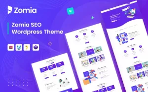 Zomia - SEO Marketing WordPress Theme - TemplateMonster