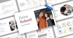 Zona School Education Keynote Template - TemplateMonster