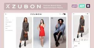 ZUBON - Fashion Brand Store WooCommerce Theme