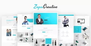ZupaCreative – Business and Creative Agency – PSD Template